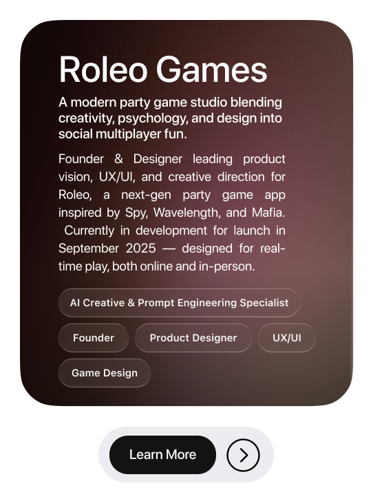 Mohammad Abdollahzade - Roleo Games